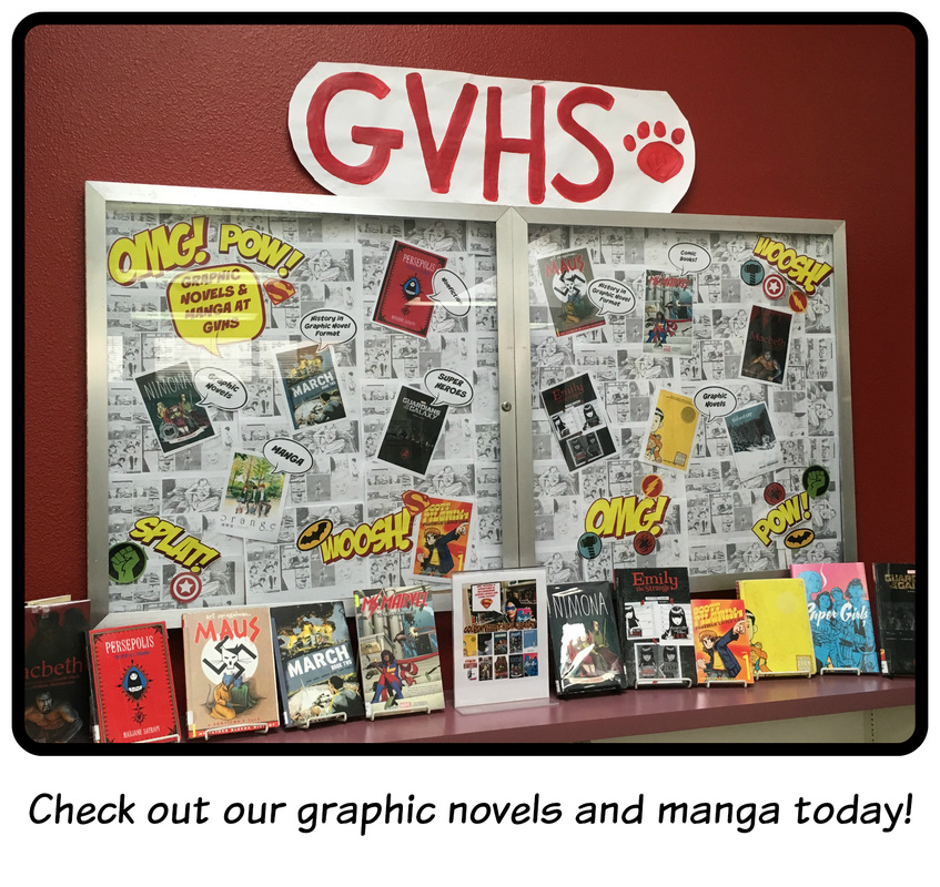 graphic novel display
